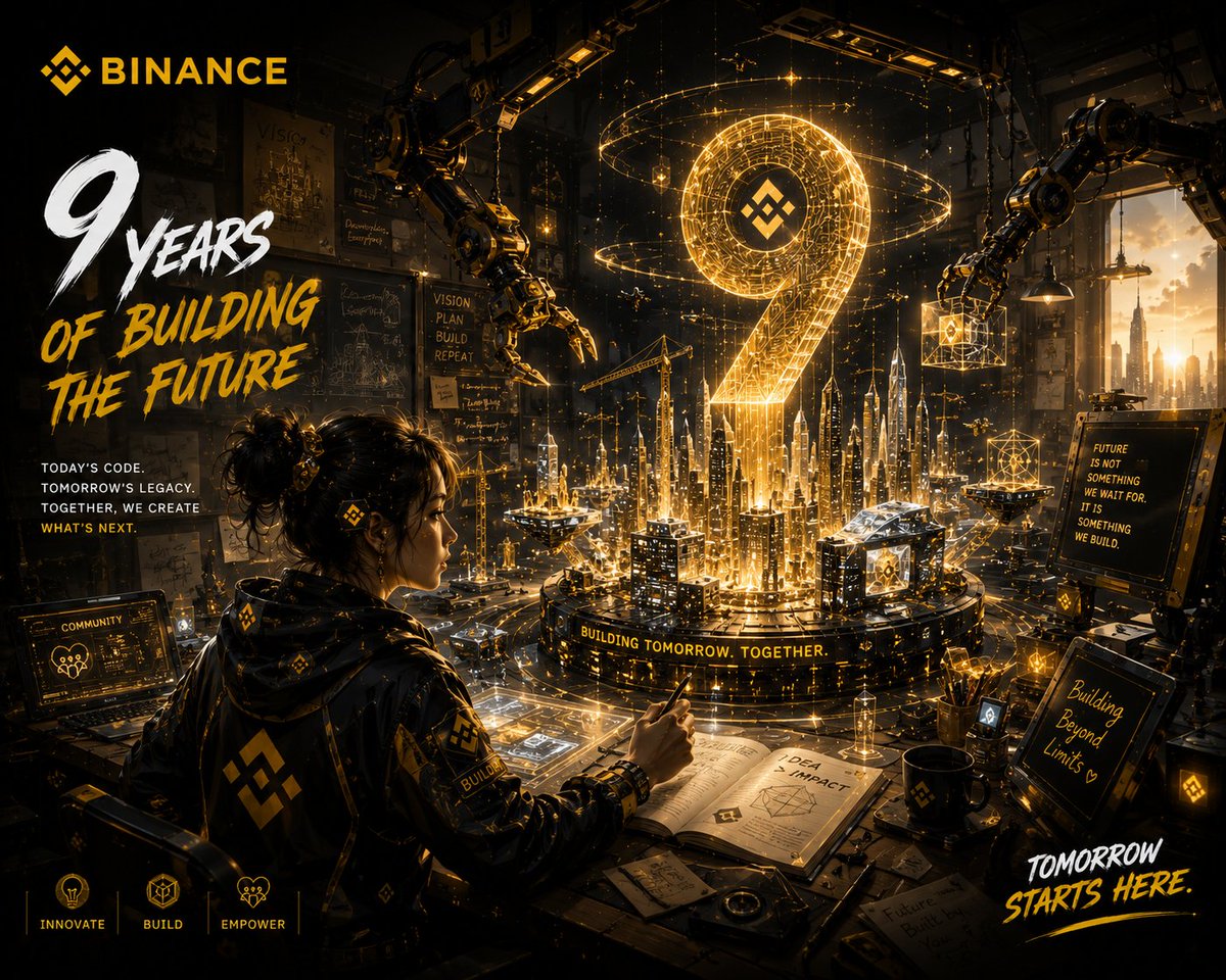 bd_soumik's tweet photo. @binance Every revolution begins with an idea.
Every breakthrough starts with a single note.
The future isn't imagined—it is designed, one blueprint at a time. ✨
Building tomorrow, together.
#BinanceTurns9 #Binance #BuildTheFuture #Innovation #CommunityCare https://t.co/yxK29gbHEt