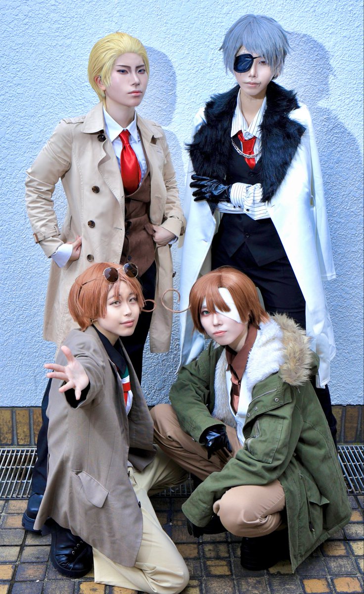 ruzi00092's tweet photo. ⚠︎aph_cos/ギャングスタ+包帯ロマ

 #アコスタ池袋 https://t.co/gJ7OHoyI7p