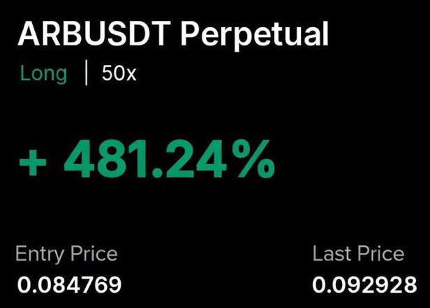 beallcrypto's tweet photo. $ARB +481% ✅

$BTC $ETH $PEPE $XRP $ZIG $SNAI $MANEKI $CWIF $SOL $NEIRO $RFC $ARDR $HYPE $GAS $VINE $HPPO $KET $PAAL $TRUMP

Click on the link below to join our free signal 
group 👇🏿👇🏿
https://t.co/vv4QhiOsPR https://t.co/ijgFXwOIeC