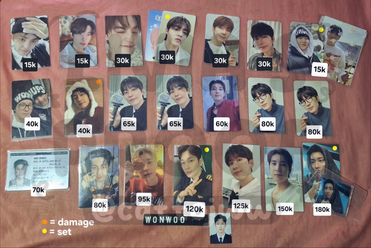 suirenoir's tweet photo. wts aab wonwoo scoups seungcheol

tnc di pic 1, kalau ada mau tanya-tanya bisa hmu ajaaah 

tags, svt seventeen pc photocard scoups seungcheol wonwoo wts want to sell worldwide 세븐틴 에스쿱스 승철 원우 포카 양도 https://t.co/0EALpbJwul