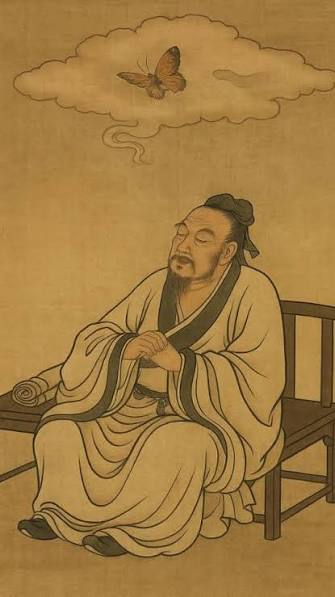quotesophy's tweet photo. “I do not know whether I was then a man dreaming I was a butterfly, or whether I am now a butterfly dreaming I am a man.”

— Zhuangzi https://t.co/xWSAJFJTmD
