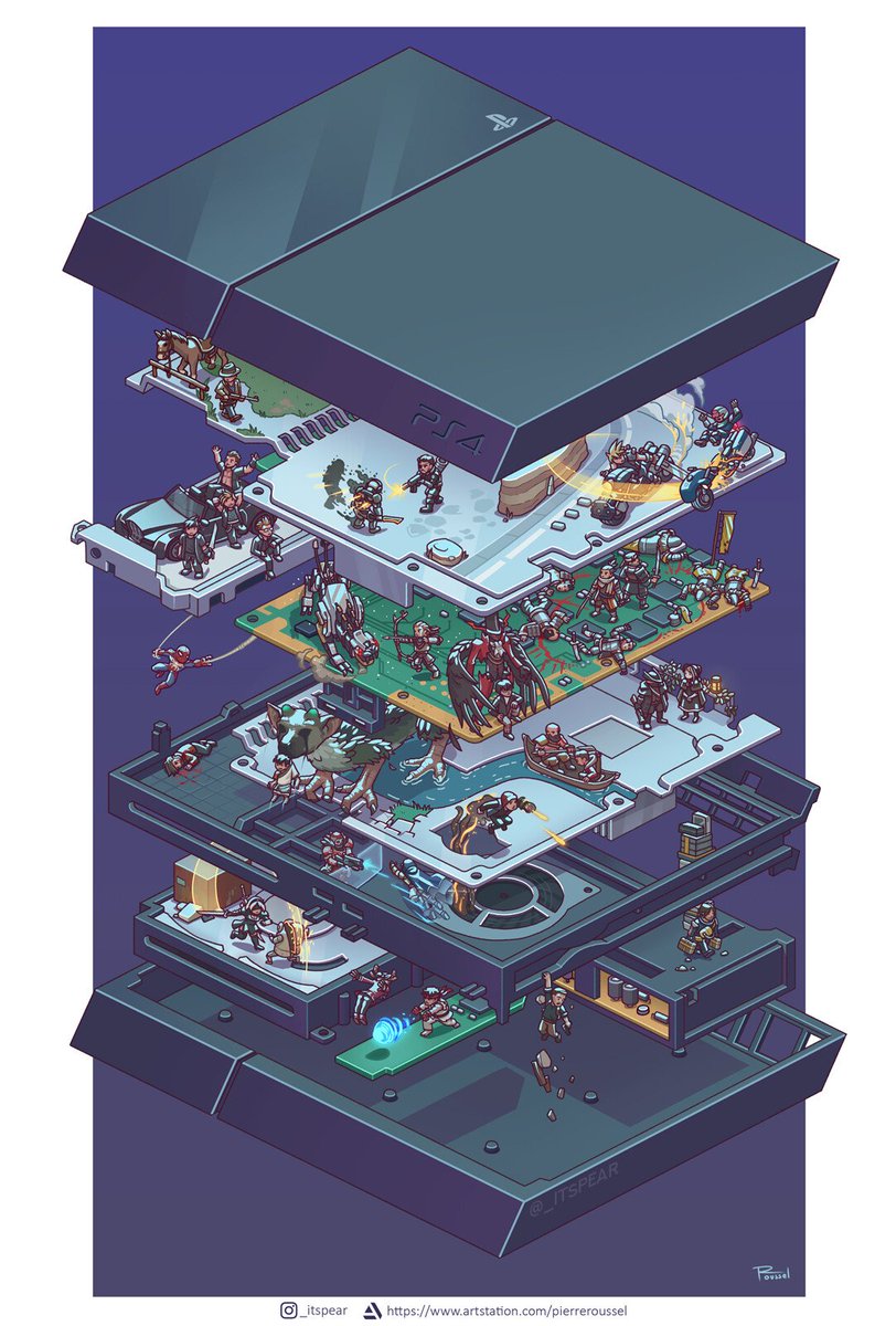 VideoArtGame's tweet photo. PlayStation 4

Artist: Pierre Roussel https://t.co/BNRSeXxoas