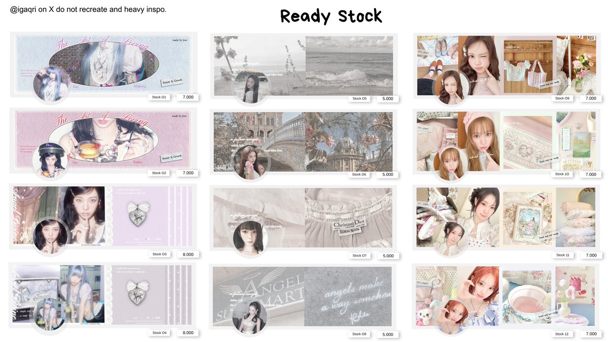 igaqri's tweet photo. Help repost would be appreciate #bealanja 

Hallo semuanyaa! aku ada 12 layout ready stock GG, semuanya mendapatkan free retext &amp; ava JPG. ♡ https://t.co/Xwyr3Oos2r