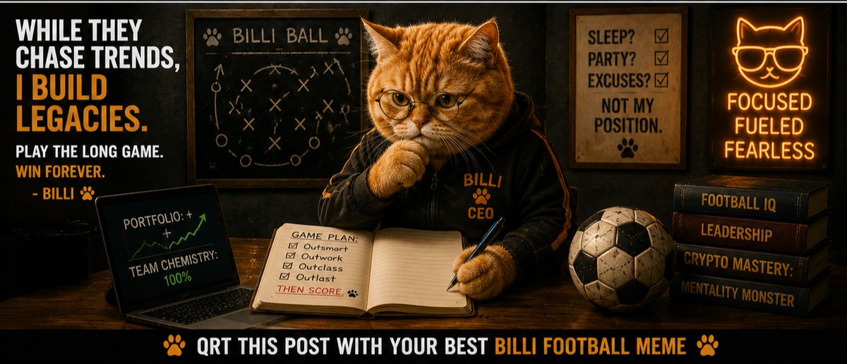 RANAXR0's tweet photo. Silence today. Stadium chants tomorrow. That's the Billi comeback story. 🎙️⚽#GatoFutbulero https://t.co/A9P0iXX3z4
