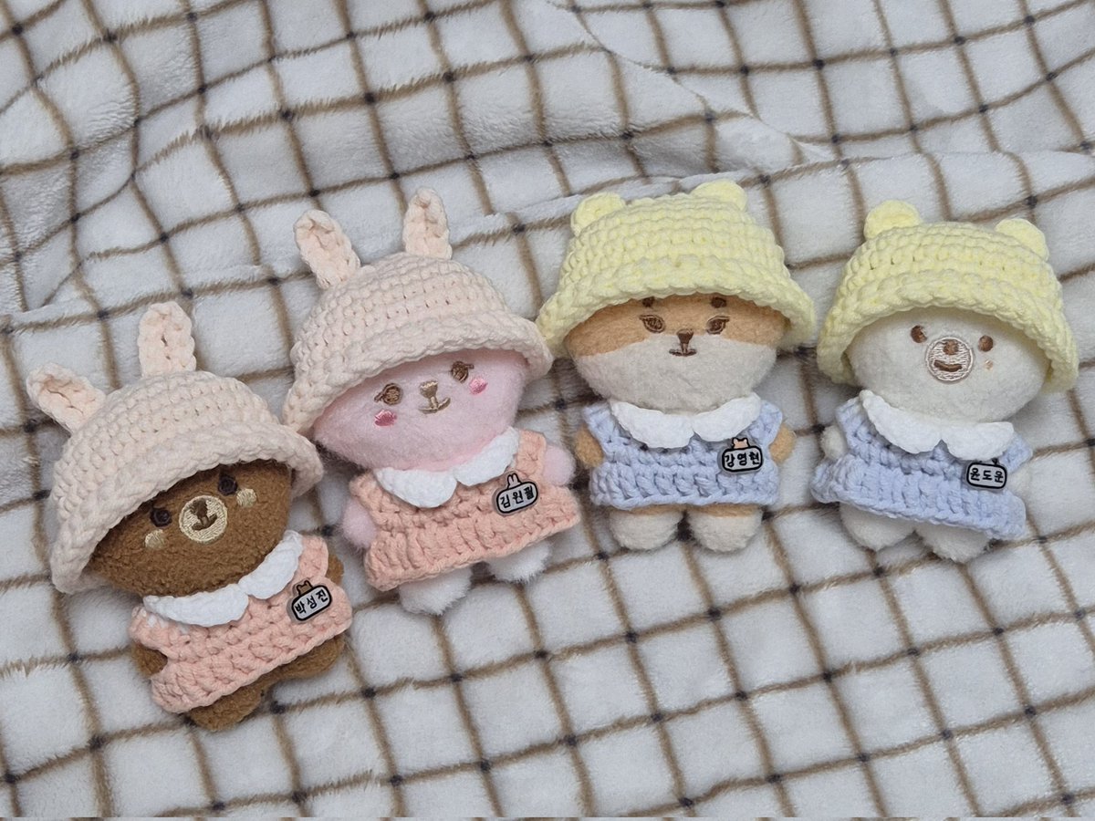 OOTD_PIL's tweet photo. 🐣 쁘띠멀즈 쁘쁘멀 유치원복 🐣
🍦 아이스크림 / 메론소다 / 크림소다 모자🍦
뜨개옷 판매

#RT 추첨 (1명) 뜨개 옷 보내드립니다.ᐟ (준등기/원하는 옵션 선택)
〰️7월17일(금) 당발〰️

🍀 7월/11일(토) 오후8시 ~ 재고 소진 시
🍀윗치폼:https://t.co/yymtNMwnMN

 #데이식스 #데니멀즈 #쁘띠멀즈 #쁘쁘멀 #뜨개 #옷