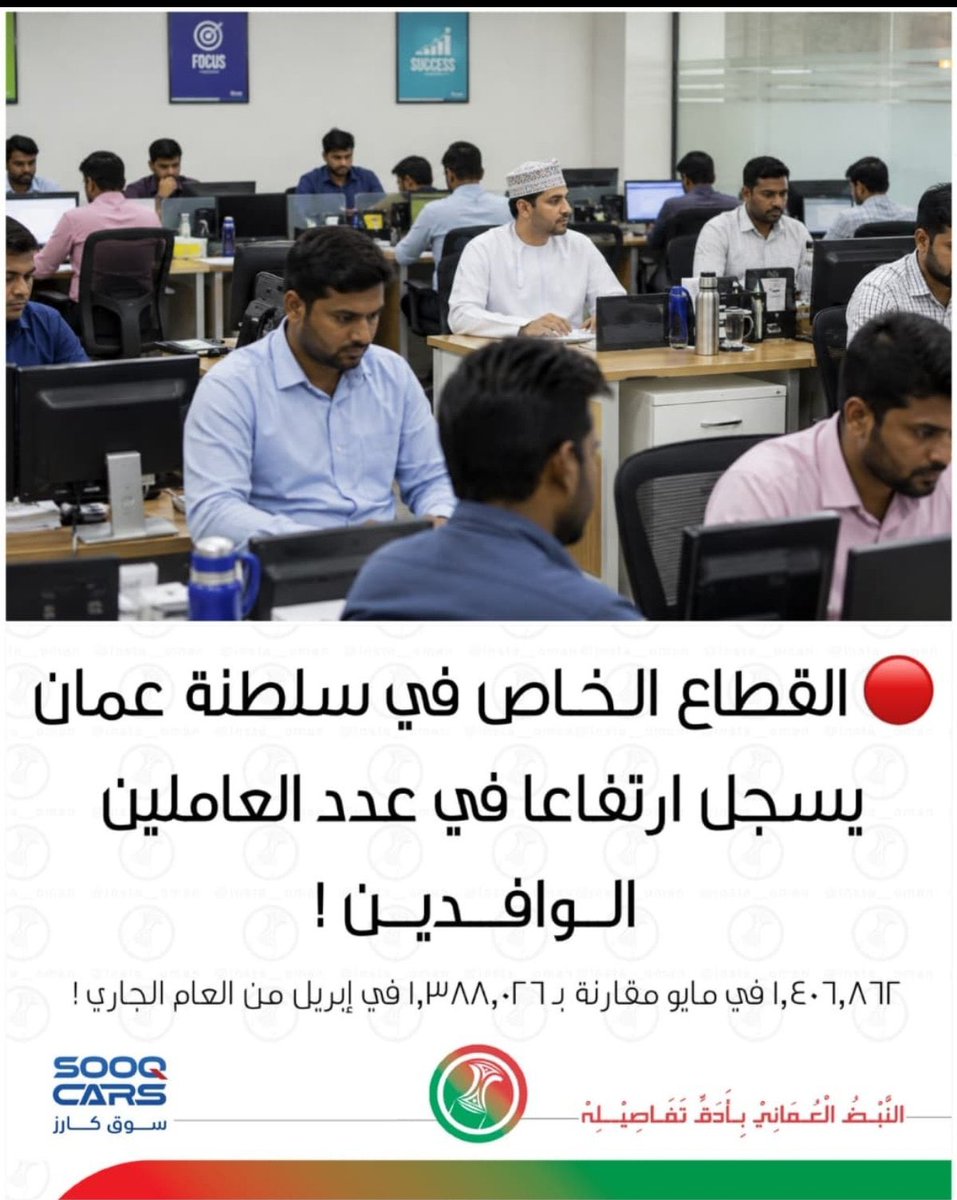 sur_71's tweet photo. #مناشده_الي_السلطان_هيثم
هذه هي راحت الوظايف للوافدين وانت ي المواطن يطلبو عليك حتى لبن العصفور https://t.co/s5aeRUpg8n