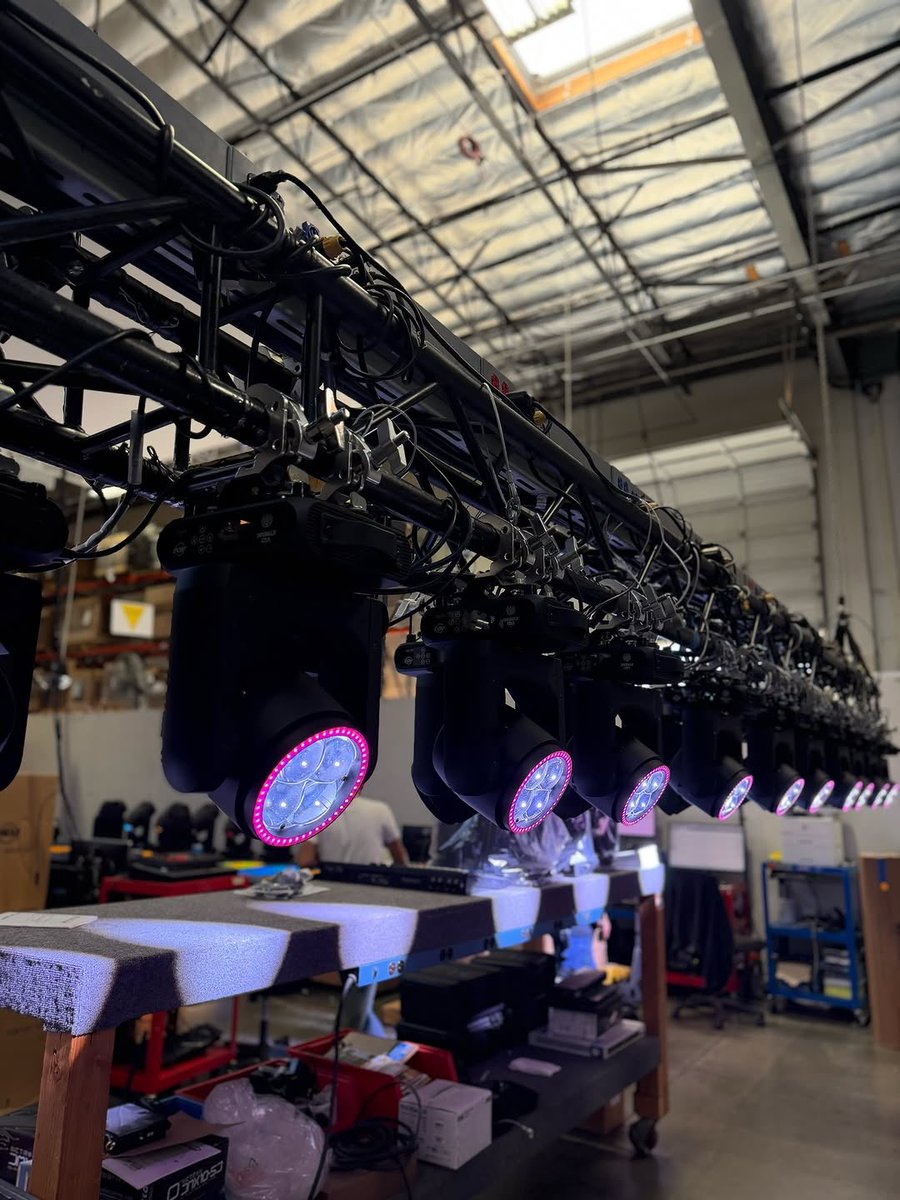 puremindsuae's tweet photo. The Vizi Xtreme has officially passed final quality control and is now shipping to customers with pre-orders. Get ready to experience exceptional speed, powerful output, and stunning beam and wash effects in one ultra-compact fixture.

The Vizi Xtreme is ready to move. This ultra-fast, compact beam wash moving head delivers powerful output, brilliant RGBL color mixing, RGBW “eye candy” effects, optional 360° continuous pan/tilt movement, and motorized zoom from 3°–45°. Built for speed, versatility, and professional-level control. Available in UAE soon. 

To pre book this product and know more about ADJ Lighyjng contact us today !

#adjlighting #ViziXtreme #adjqcline #StageLighting #uaelighting