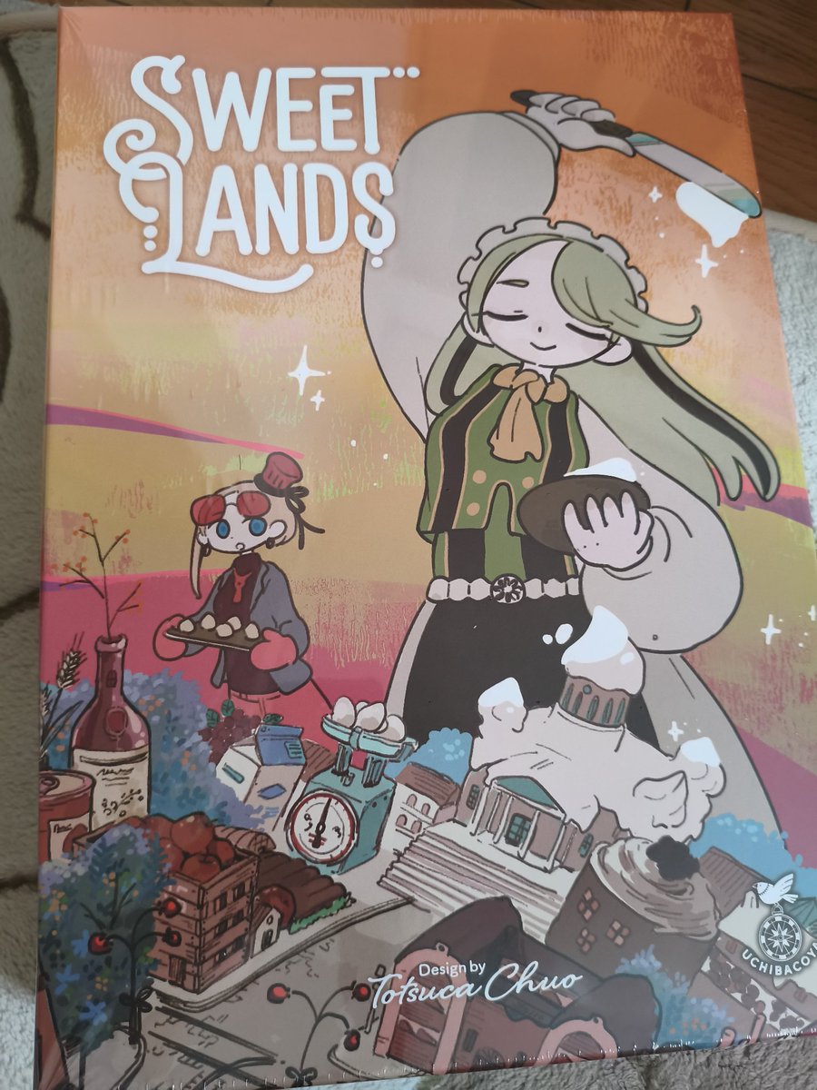 Poimu_pad's tweet photo. Sweet landsとどきました
でかい！ https://t.co/2j3HbNZePI