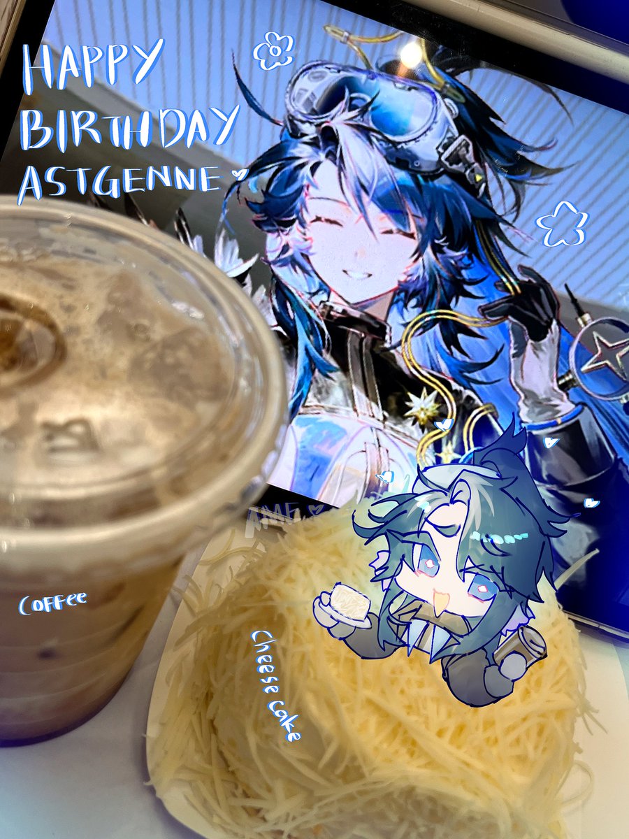 4m3_meat's tweet photo. HAPPY BIRTHDAY ASTGENNE CHAN😭🫰✨🌠
#Arknigths #明日方舟 #アークナイツ https://t.co/RmGSLHQDDQ