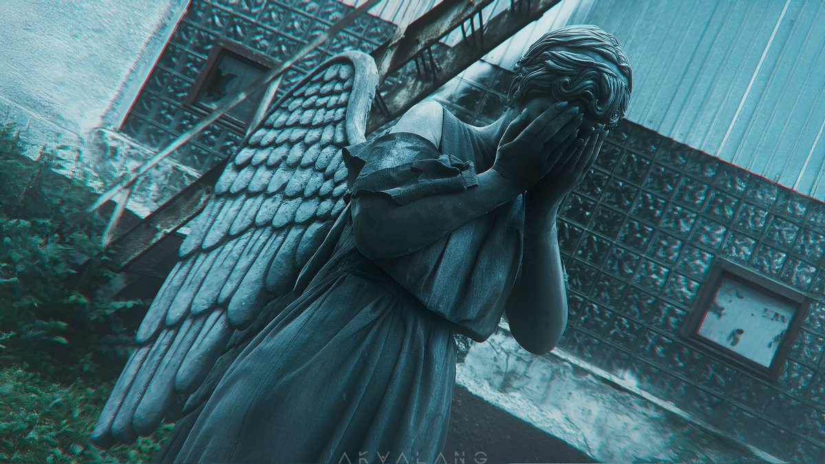 Black_cat_hell's tweet photo. Weeping angels)))) не моргайте 
#DoctorWho #DrWho
Ph&amp;ed: https://t.co/LHb6PKUAbY https://t.co/79CGFNouDr