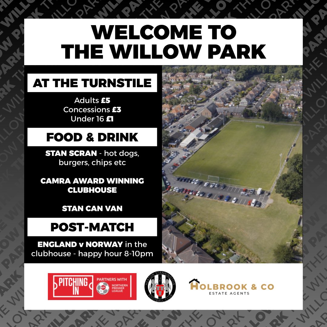 Heatonstan's tweet photo. 🏟️ Here’s what you need to know about our home, The Willow Park, if you’re joining us for the @GatesheadFC match tomorrow afternoon… https://t.co/FKv6fHHaeS