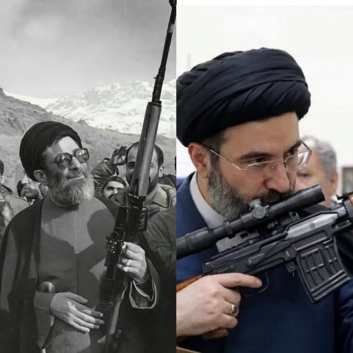 RdaZadh47312's tweet photo. ⚫️ گر پدر رفت تفنگ پدری هست هنوز
#خمینی_مشهد 
#باید_برخاست https://t.co/SyxA5N04Pg