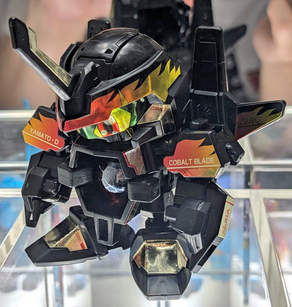 コバルトブレード ブラックバージョン完成！！！ 渋さが際立ちますねぇ