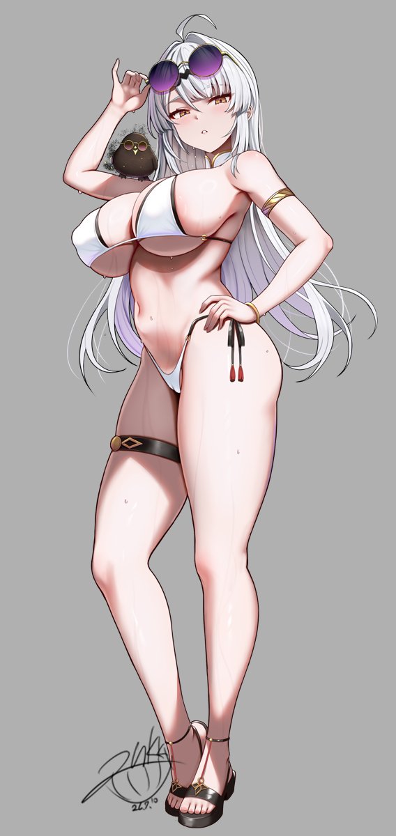 zukky33's tweet photo. 水着儀玄👙🐯
福「ちょっ！お師匠様なんて格好してるんですか！」
儀「うるさいぞ福福！せっかくアキラが用意してくれたというのに」
福「ちょっ！アキラさん！！」
ア「👍」 https://t.co/xpwHZxeNCh