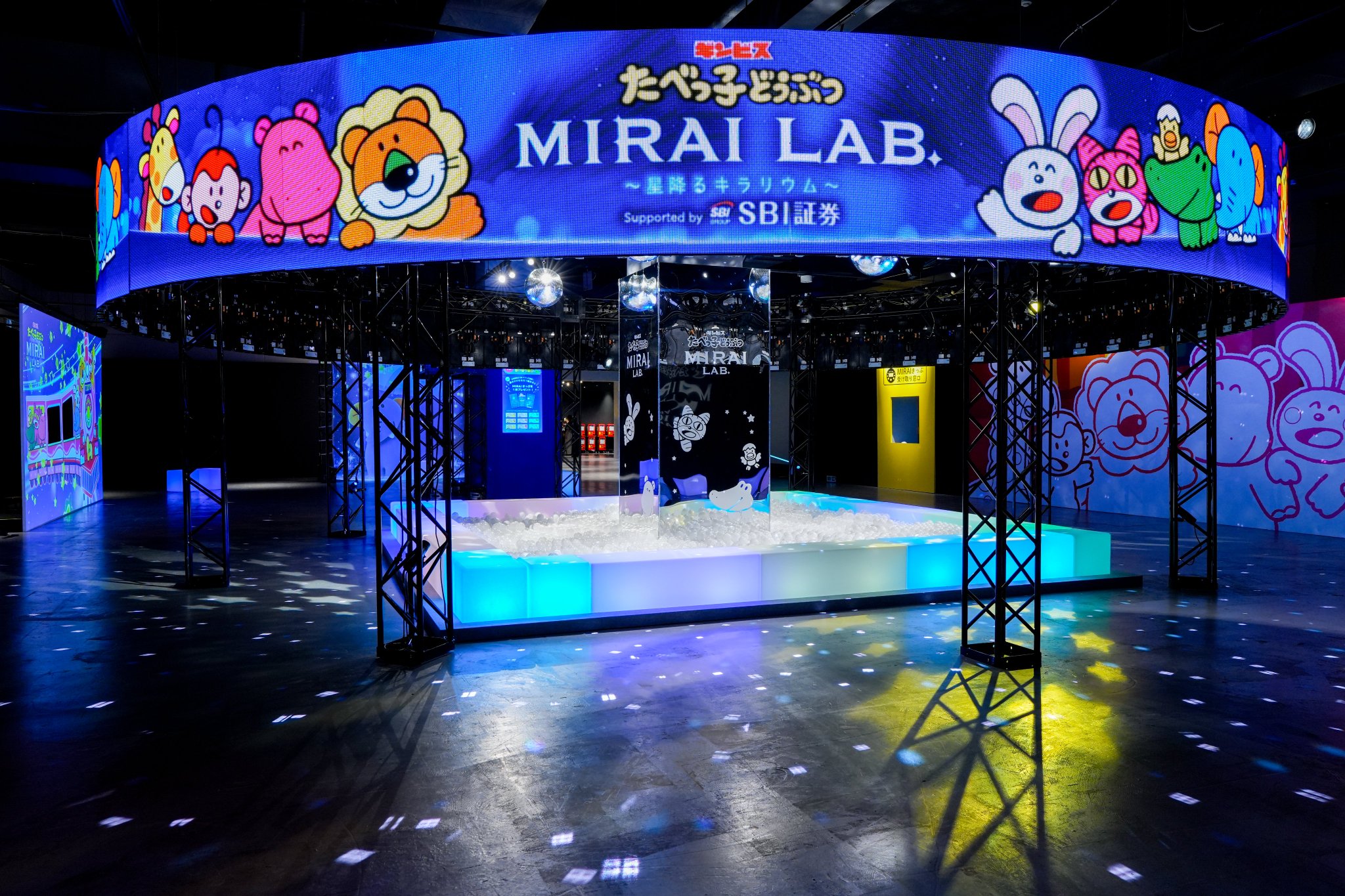 たべっ子どうぶつLAND／MIRAI LAB. on X: 