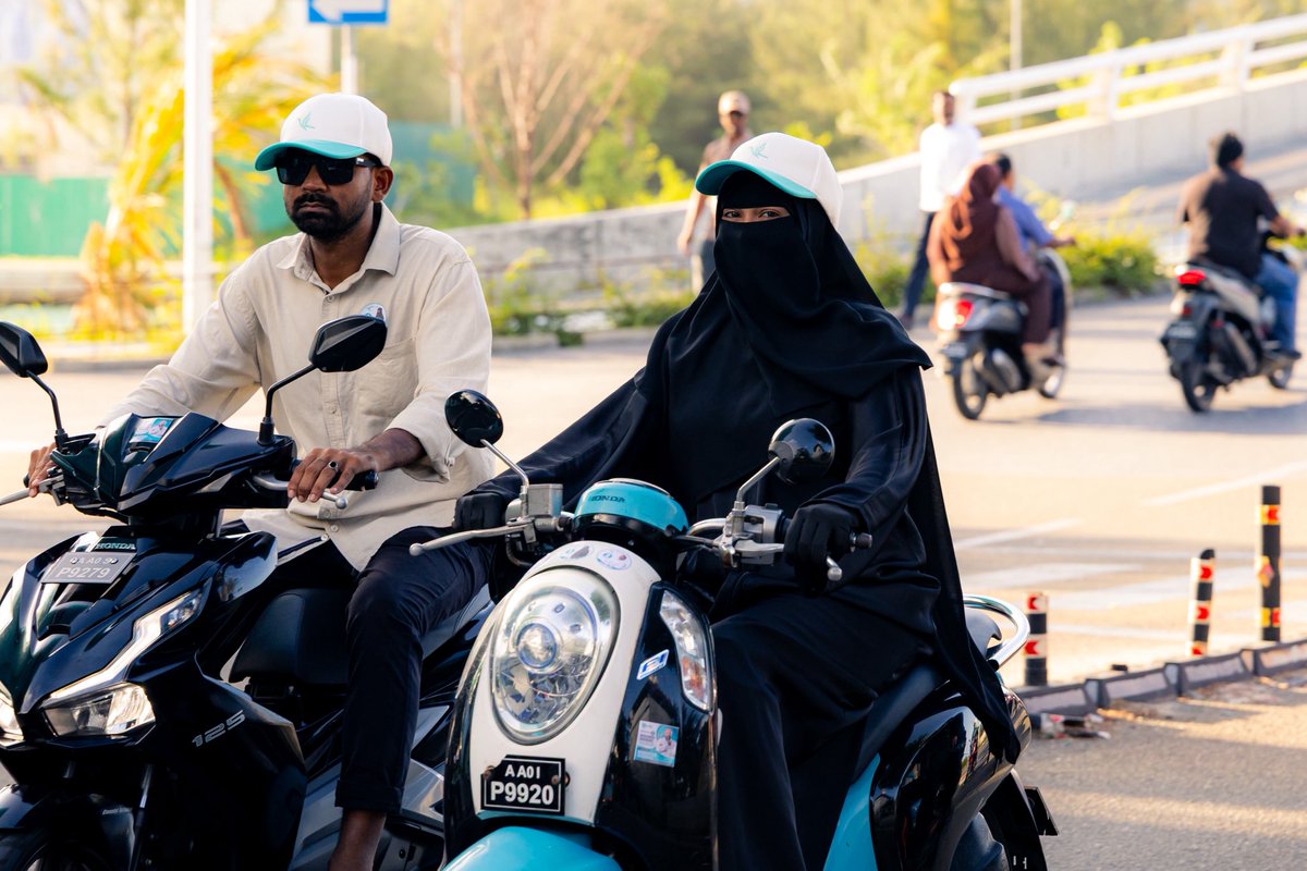 shiuna_m's tweet photo. ޕީއެންސީ އެތެރޭގެ އިންތިޚާބު 2026: ކެމްޕޭން ޙަރަކާތްތައް ނިންމާލުމަށް މިއަދު ހަވީރު ބޭއްވުނު ސައިކަލުބުރުގެ ތެރެއިން🩵

#VarugadhaBadhalakah
#HulhumaleDhekunu
#HulhumaleUthuru
#Congress2026 https://t.co/0a6ehD5Gjg