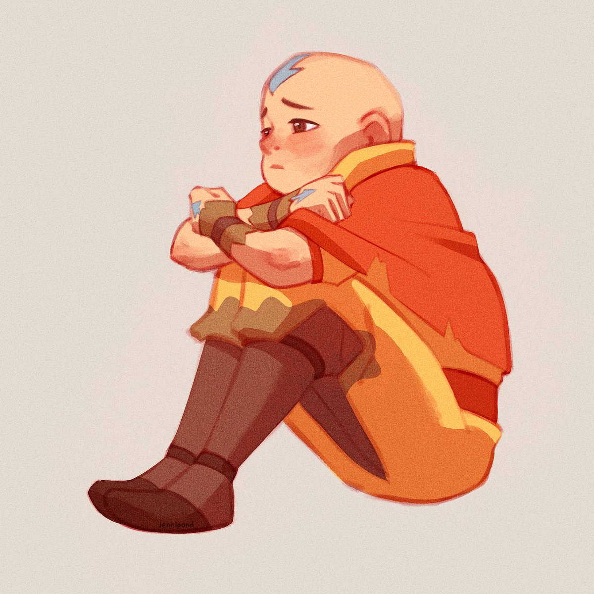 jennipond's tweet photo. getting into atla for the first time this little bald baby makes me so emo https://t.co/ga6UEA9wYF