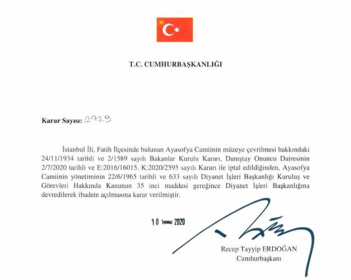 odtubirder's tweet photo. Fethin en şanlı nişanesi ve Fatih Sultan Mehmet Han’ın mukaddes emaneti Ayasofya-i Kebir Cami-i Şerifi, Sayın Cumhurbaşkanımız @RTErdogan'ın güçlü iradesiyle 6 yıl önce bugün aslına rücu ederek yeniden secdelerle ve dualarla buluştu.

​Sarsılmaz bir inancın, ecdada vefa davasının ve milletimizin bağımsızlık iradesinin en görkemli sembolü olan Ayasofya'nın minarelerinden yükselen o kutlu ezanlar, inşallah kıyamete kadar yankılanmaya ve fethin ruhunu gönüllerimizde yaşatmaya devam edecek. 🇹🇷

​#Ayasofya'nın esaretten kurtulup ibadete açılışının 6. yılı vesilesiyle Sayın Cumhurbaşkanımız @RTErdogan'a müteşekkiriz.

​Rabbimize Hamdolsun.

#odtubirder #METU #ODTÜ