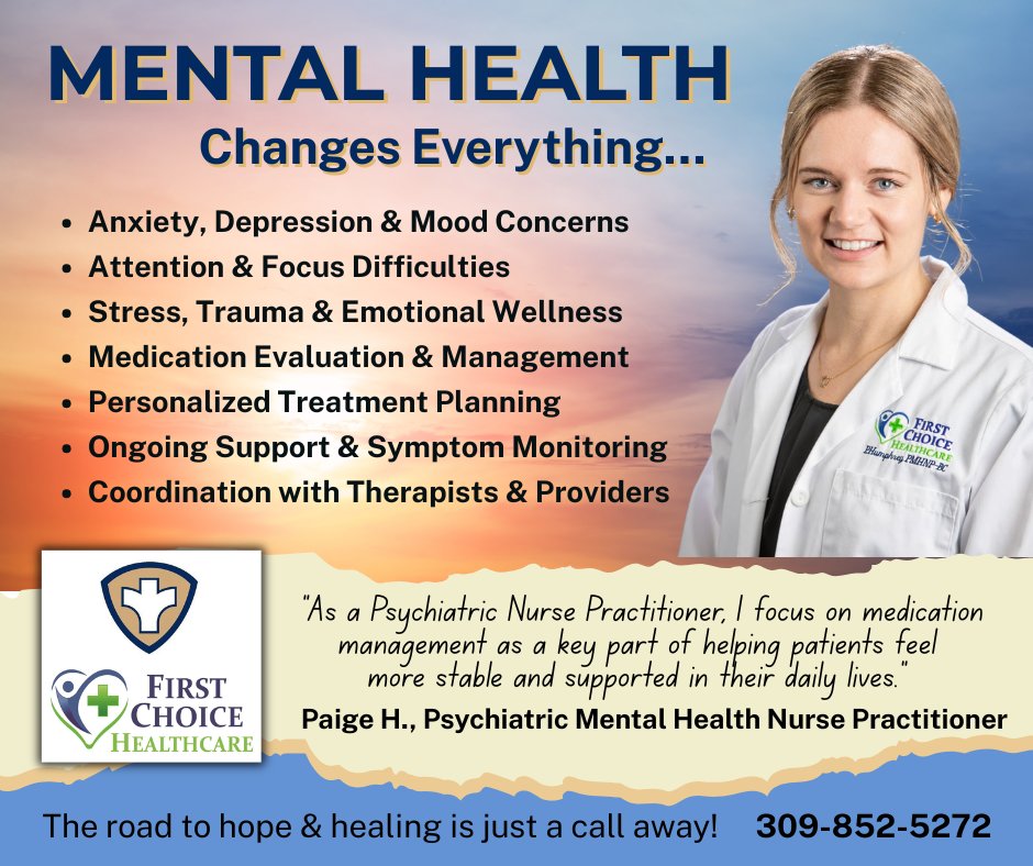FCH_Clinics's tweet photo. @HenryStarkHD @FCH_Clinics Offer Mental Health service &amp; are accepting new patients! Our behavioral health staff are prepared to support patients for counseling &amp; therapy beginning at age 5; &amp; beginning at age 6 for medication management.
https://t.co/LTshaeko8y https://t.co/7N5eiZqzpo