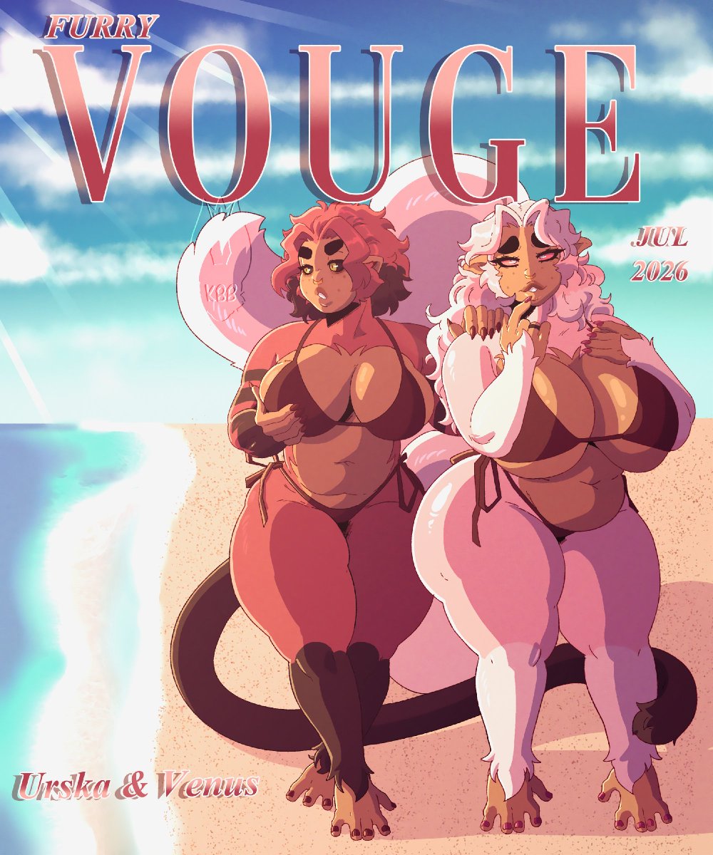 KingBlackBun's tweet photo. 🍹Furry Vouge- Urska &amp; Venus🍹 https://t.co/DJNtH0iXt0