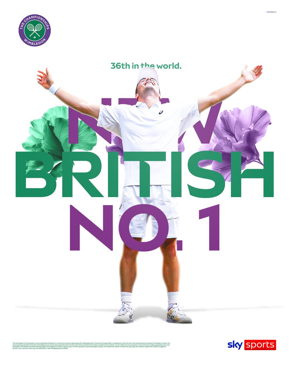 SkySportsTennis's tweet photo. An incredible, breakthrough Wimbledon campaign. Take a bow, Arthur Fery 🇬🇧🎾 https://t.co/0WBNzfpxXr