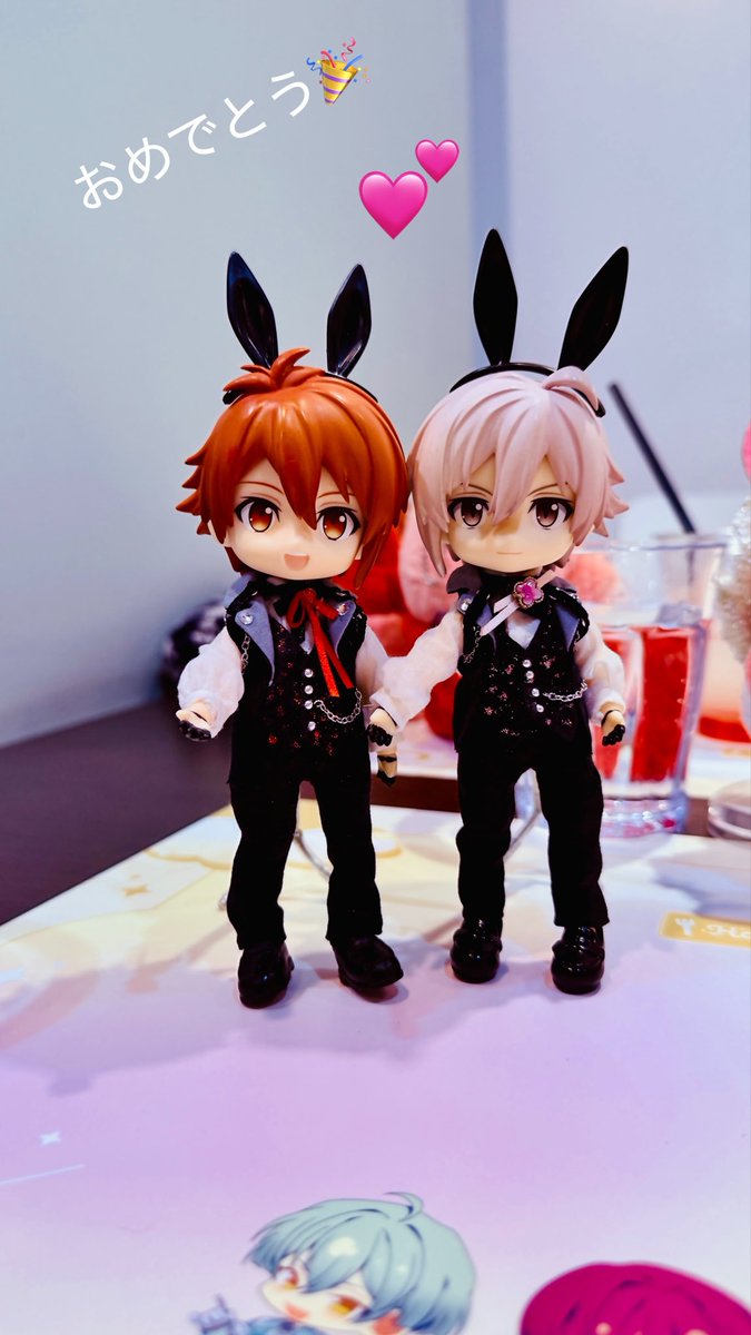 you_ui7's tweet photo. 1日遅れちゃったけど🎂
アニカフェでりっくんと天にぃのお誕生日のお祝いしてきました🥳
大好きだよ〜
#七瀬陸生誕祭2026
#九条天生誕祭2026 https://t.co/q28SvyVEV5