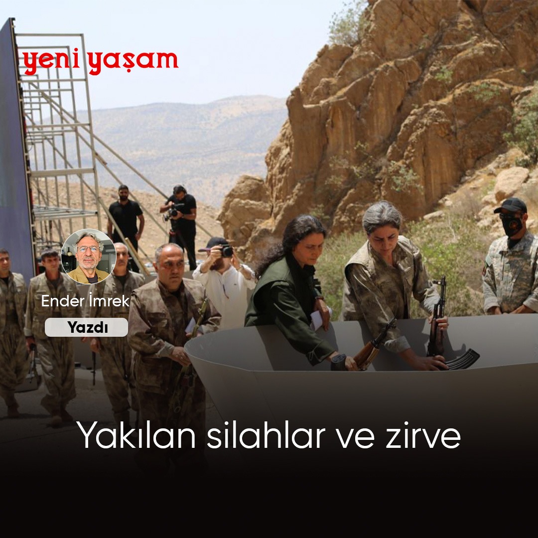 yeniyasamnews5's tweet photo. 📌Yakılan silahlar ve zirve

▪️Yüreklerde özgürlük ateşi oldukça, yakılan silahların külleri üzerinde barışın tohumları yeşerir. Varsın zirveleriyle mutlu olsunlar, silah tekelleri bayram etsin… Halkların direniş ateşi, barış özlemi emperyalist karanlığı er geç alt edecek

🖊 Ender İmrek

https://t.co/qzZEms5ayA