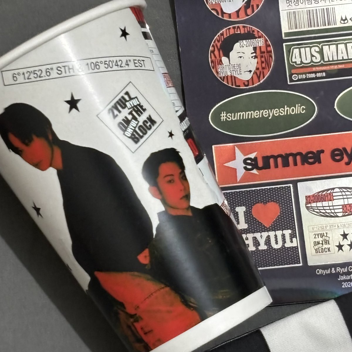 odetoryul's tweet photo. [GOODS PREVIEW]

Here’s a little sneak peek of our goods for RSVP holders~ See you tomorrow, HIDEOUT peeps! 👋 

#HIDEOUT06_With_2YULZ https://t.co/iWQwxDen3a