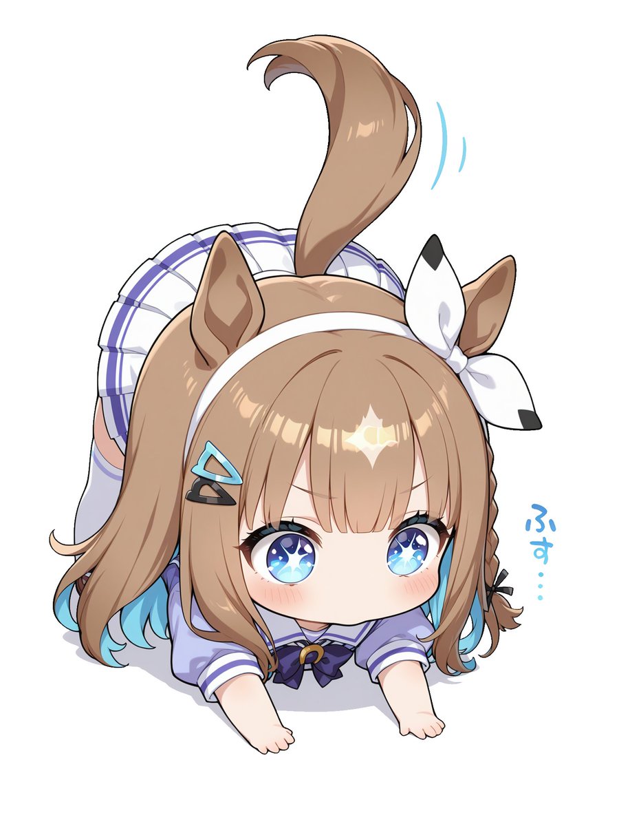 imonnu1111's tweet photo. 伏せて身構えるウマ娘。 略して「うまふす！」のアクリルキーホルダー新作を４種、追加しました。
・アーモンドアイ
・カレンブーケドール
・クロノジェネシス
・デアリングタクト

BOOTH様にて受注販売中です。
 購入希望の方はこちら↓ 
https://t.co/lpcv4a81ag https://t.co/FP3QdvSx1d