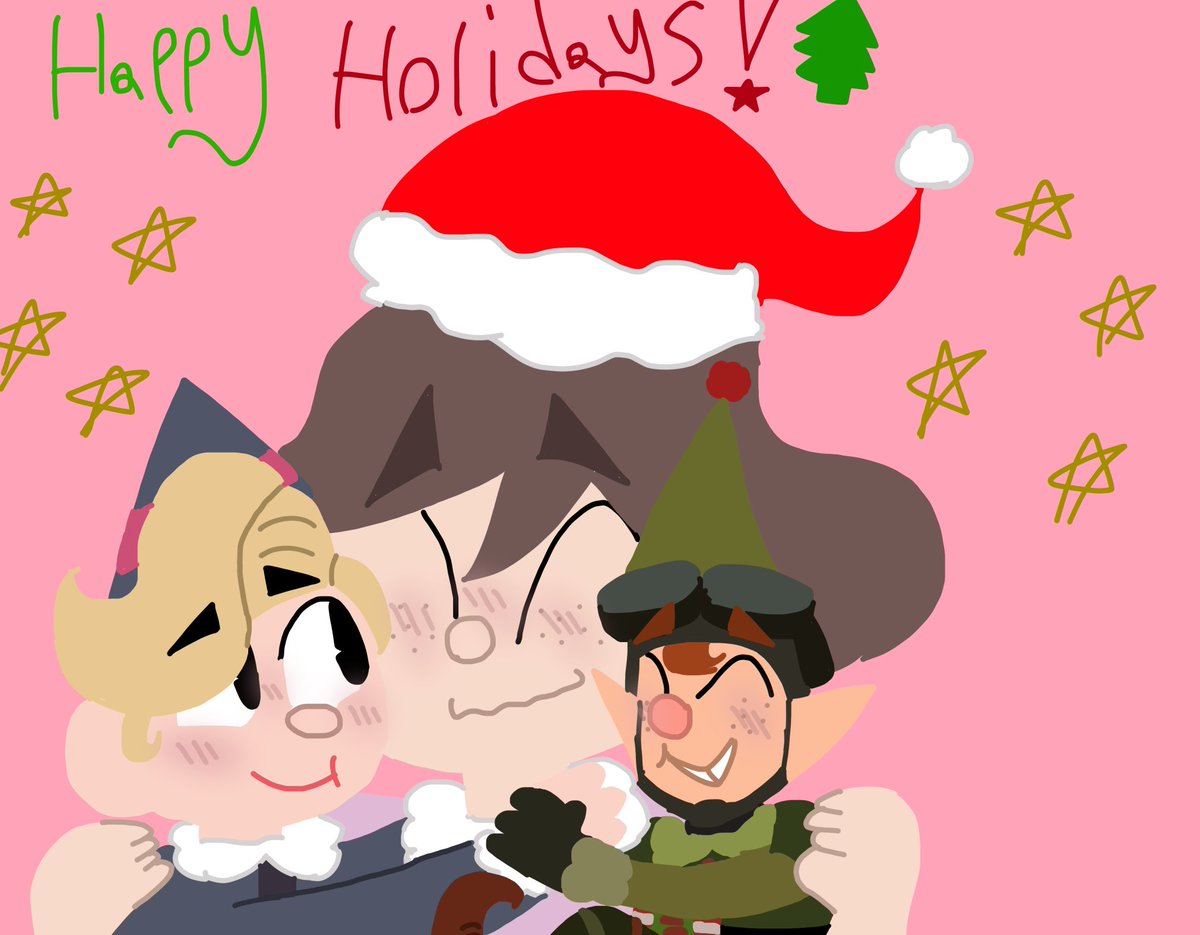 Shellyswirlz_'s tweet photo. #Shellyswirlsart #art #artist #selfinsert #artistsontwitter #selfship #selfshipping #yumeshipping #yumetwt #Swirlytinsel #Raspberryseashells #Misfitgifts
HOLIDAY ART THAT I'VE DRAWN THROUGHOUT LAST YEAR!!!!! :DD https://t.co/eELd82cHpF
