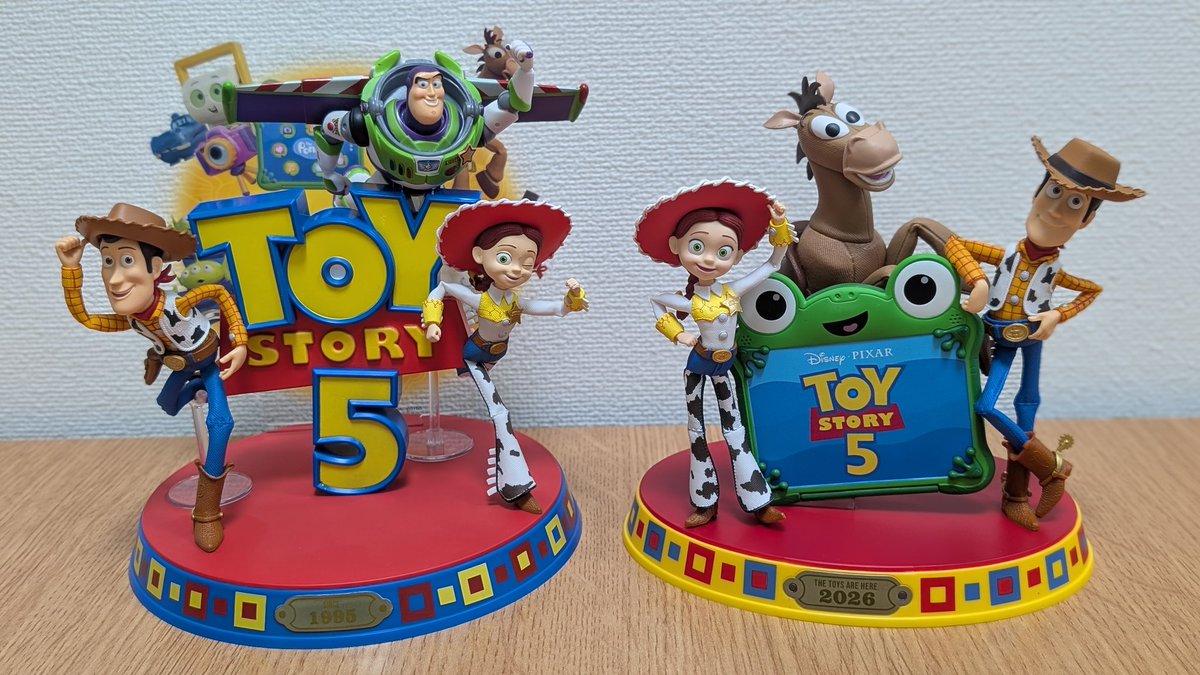 トイストーリー一番くじ、A賞とラストワン賞自力で手に入れました 
