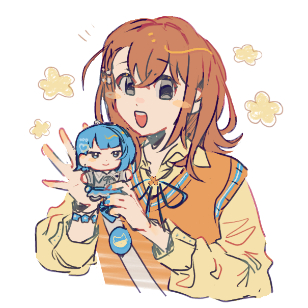 bowlcutcat's tweet photo. thank u for 2k followers.... reposting the srsc doodle i deleted eeeep. i think shes cute. https://t.co/RzOYw9VNvg
