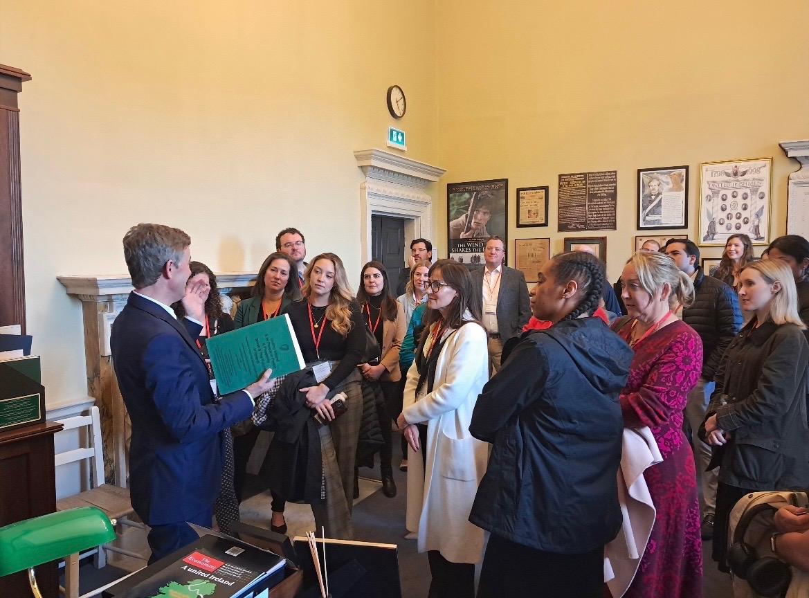 GuidePostStrat's tweet photo. GuidePost Strategies is proud to support Innovative Future Collective, sponsoring bipartisan congressional staff trips to Dublin and participating in the AI Showcase Reception to help connect innovation with smart, informed policy. https://t.co/oEeBee6KwK