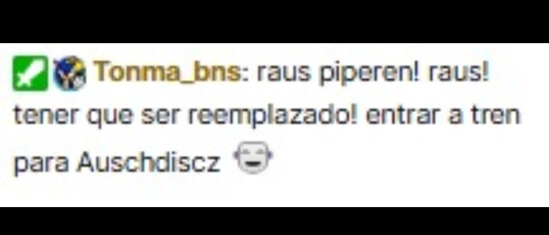 BeatleXbox's tweet photo. 🚨DENUNCIA PUBLICA🚨  Francisco de Borja Cobo Hervás @Saselandia ha hecho burla del holocausto en su directo de @TwitchES haciendo mención al lema nazi "Juden Raus" (judios fuera) y a los trenes de Auschwitz al leer el comentario de su moderador tonma_nbs. Lejos de moderarlo o condenarlo, se leyó y celebró en directo. Saselandia en el pasado puso música nazi en sus directos e incluso ha realizado saludos nazis por lo que no es un hecho aislado ( marca de tiempo 0:25:33 https://t.co/PwPbOg1uGU ).

El mensaje textual dice "raus piperen! raus! Tener que ser reeplazado! Entrar al tren para Auschwitz". Utilizar el exterminio de millones de personas para atacar usuarios o creadores contrarios ("piperos") es una muestra intolerable de discurso de odio.

@VOX_Cataluna En su momento sumaron a su campaña en 2024 al streamer Saselandia. Hoy hace chistes con los trenes de Auschwitz y el Holocausto, y el canal lo ampara.
Se van a desmarcar de este tipo de conductas intolerables? @Igarrigavaz

Las plataformas deben aplicar sus terminos de servicio de forma estricta contra el odio y el antisemitismo. Es hora de exigir responsabilidades tanto al moderador como al canal que ampara este comportamiento. 

@McIntolerancia @RaholaOficial @SimyBenarroch @javieryearson @DanaErlich @vox_es @ppmadrid @vox_cataluna @orrilsderipoll 
#Racismo #Nazismo #Antisemitismo #Auschwitz #Twitch #YouTube