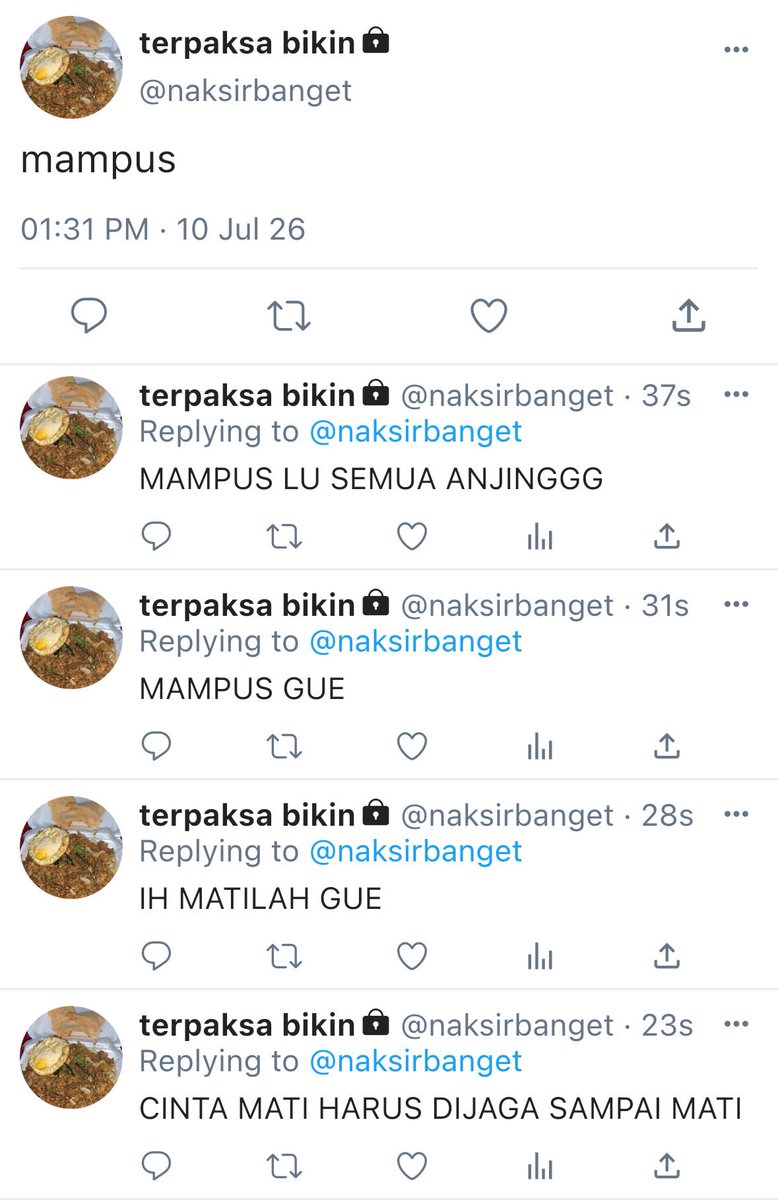liloquacious's tweet photo. 18. Matilah gue https://t.co/kpQxMI0KLJ