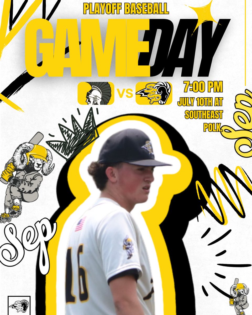 BaseballSEP's tweet photo. The road to State begins here. 🗺️
Substate game one, show up, be loud.
🕖7:00pm
📍SEP Baseball Field
#processoveroutcome https://t.co/VRGAYbYMMb