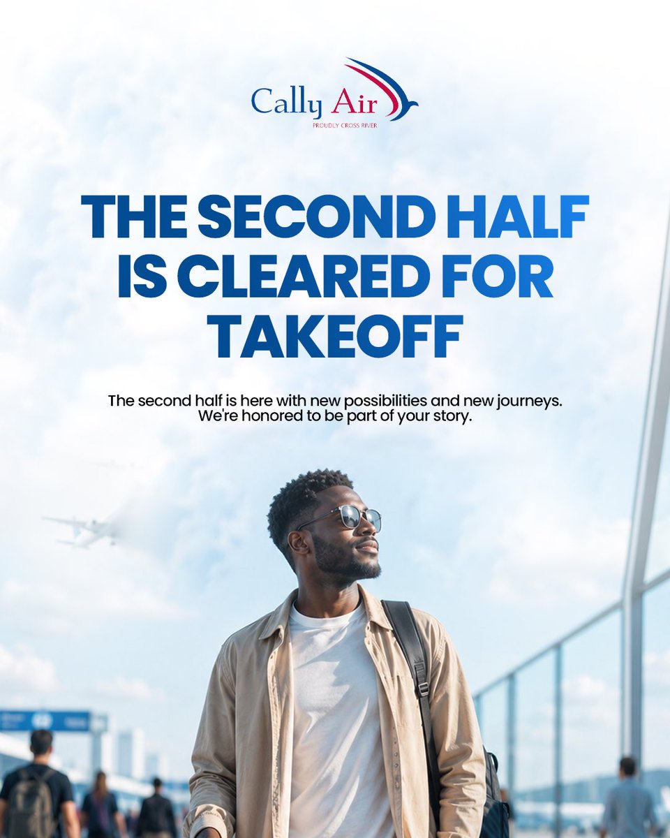 FlyCallyAir's tweet photo. The journey continues, and we're glad to have you on board.
Here's to many more memorable flights ahead.

#callyair #Flycallyair https://t.co/IMd6BJBB1D
