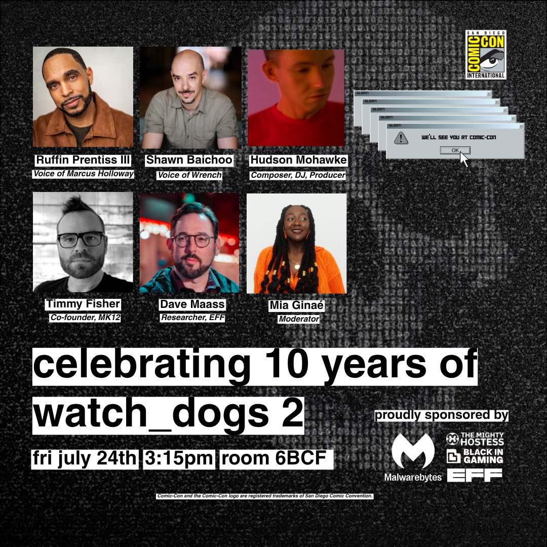 ShawnBaichoo's tweet photo. WHO’S GOT TWO THUMBS* AND IS GOING TO SAN DIEGO COMIC CON IN JULY FOR A WATCHDOGS 2 TEN-YEAR ANNIVERSARY PANEL?!? 

THIS GUY!!

*thumbs not pictured https://t.co/wvPiBN6ljT