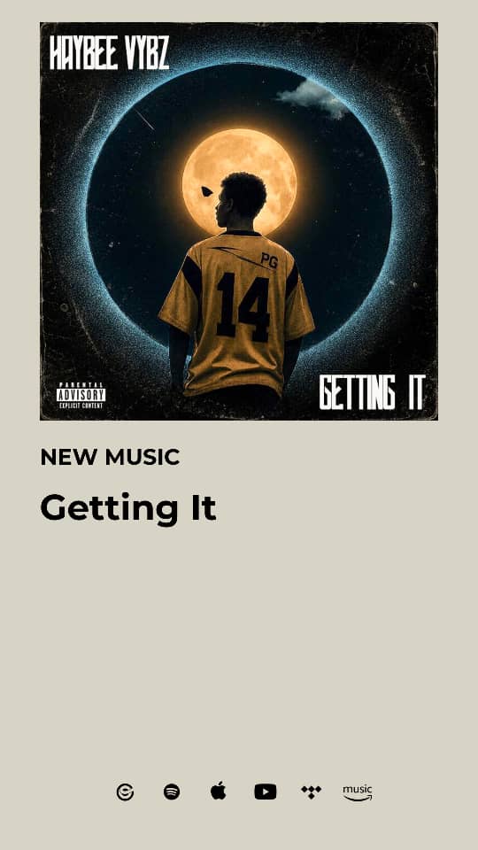 Haybeevybz's tweet photo. 🌕 IT'S HERE.

GETTING IT is officially OUT on all streaming platforms. 🎶

This record means a lot to me. Every stream, every share, every reposts means a lot

If you've ever supported Haybee Vybz... this one is for you.

🎧 Link https://t.co/2h3MbSgLZ7

#GettingIt  #NewMusic https://t.co/Osn0NPLYuP