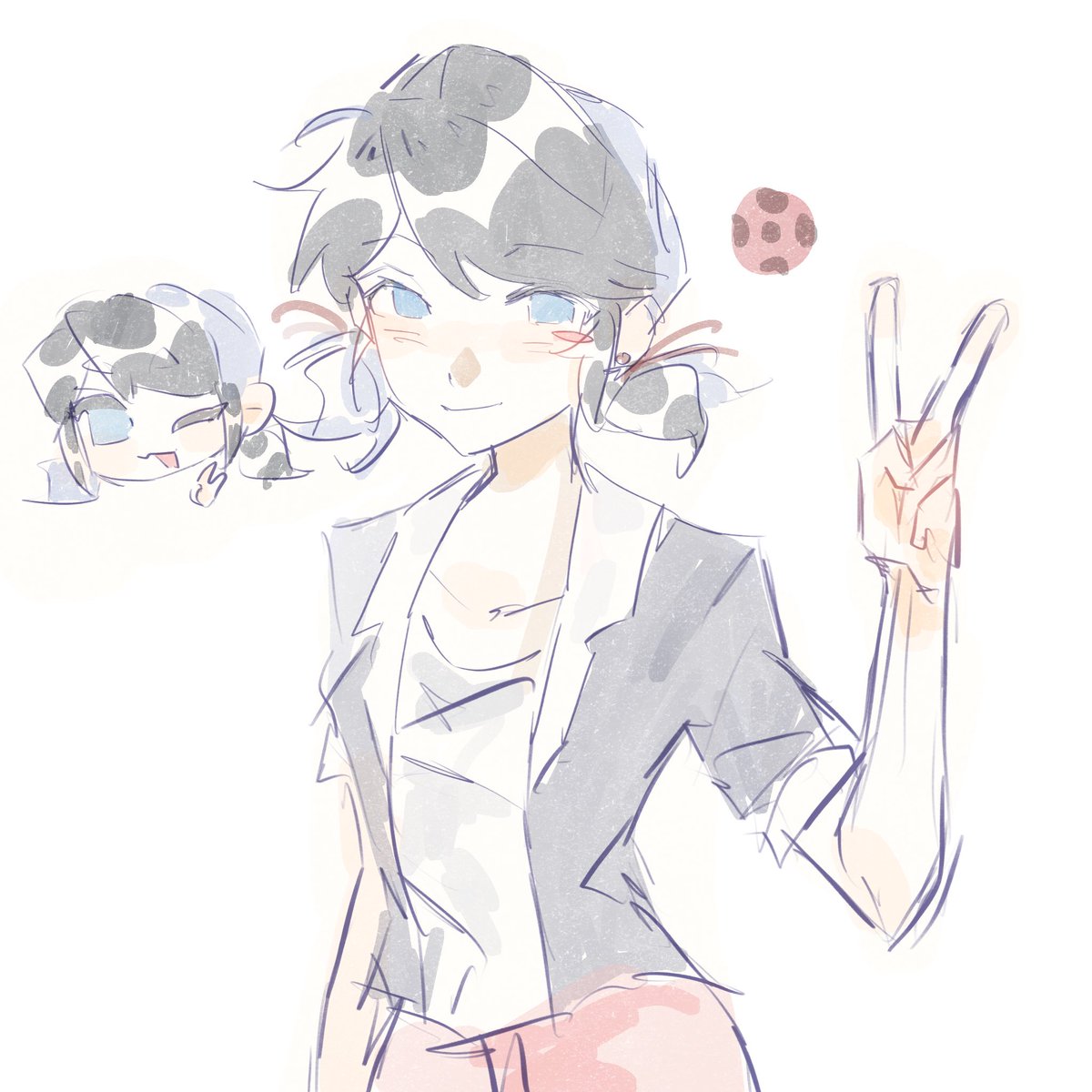 Aqighn's tweet photo. #miraculousladybug #adrienette https://t.co/PWUOPoe3Kg