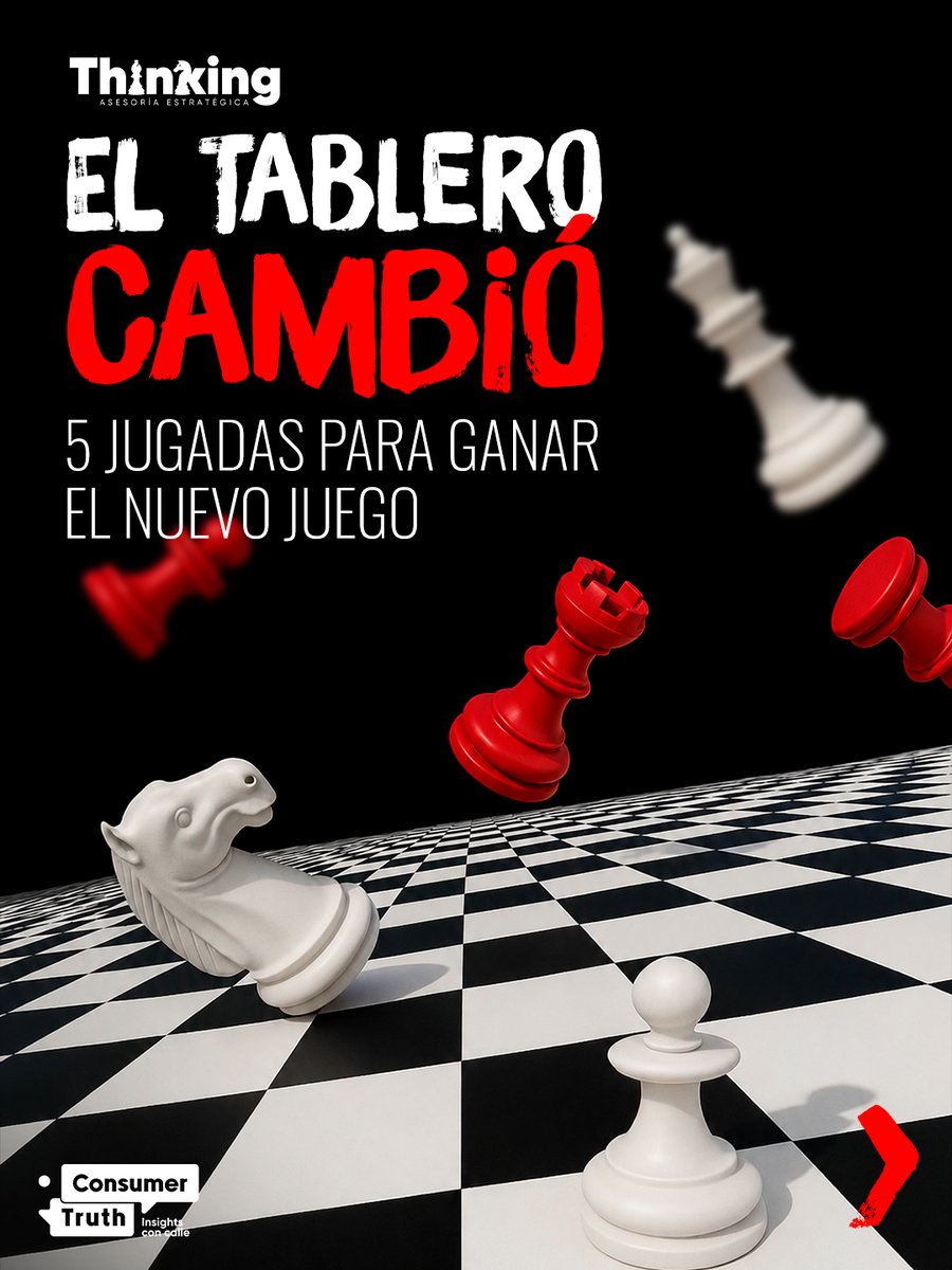 consumer_truth's tweet photo. #THINKING ♟️ 𝗘𝗹 𝘁𝗮𝗯𝗹𝗲𝗿𝗼 𝗰𝗮𝗺𝗯𝗶ó. 𝗬 𝗺𝘂𝗰𝗵𝗮𝘀 𝗲𝗺𝗽𝗿𝗲𝘀𝗮𝘀 𝘀𝗶𝗴𝘂𝗲𝗻 𝗶𝗻𝘁𝗲𝗻𝘁𝗮𝗻𝗱𝗼 𝗴𝗮𝗻𝗮𝗿 𝗰𝗼𝗻 𝗹𝗮𝘀 𝗺𝗶𝘀𝗺𝗮𝘀 𝗷𝘂𝗴𝗮𝗱𝗮𝘀 𝗱𝗲 𝘀𝗶𝗲𝗺𝗽𝗿𝗲.

Conoce más sobre nuestra asesoría estrategica THINKING:

👩‍💻 https://t.co/xVeAyZLIpM https://t.co/Zens36fJ4F
