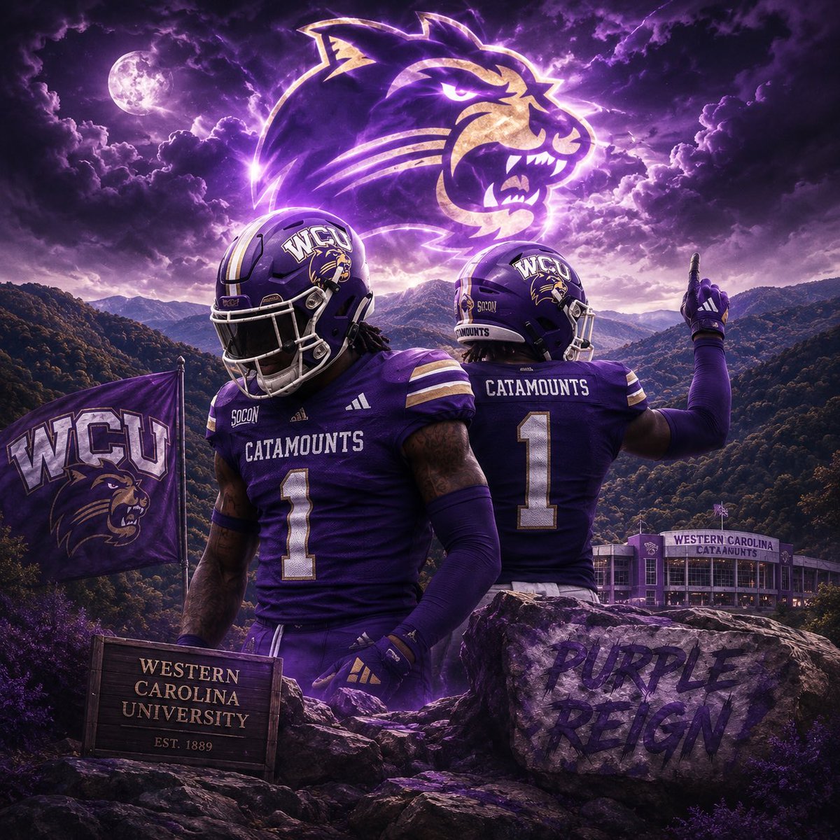 GoldenGraphix's tweet photo. Enjoying time in Catamounts Country!!! https://t.co/yS0NVlgV3N