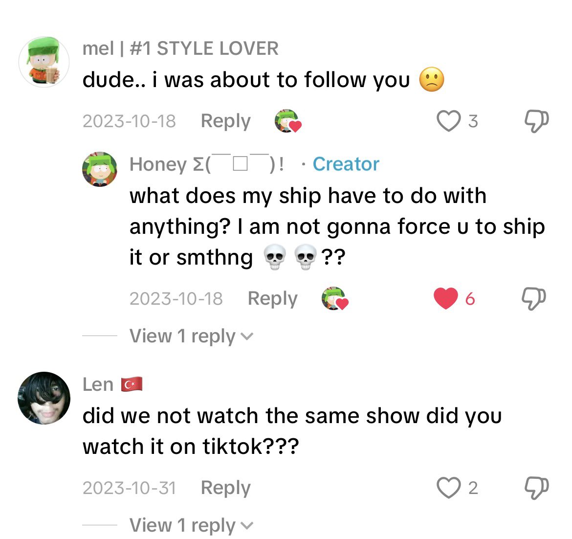 kyman antis struggles 💚❤️ tweet media