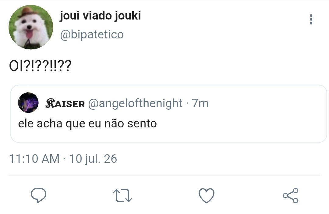 ssoltxz's tweet photo. .✦ ݁˖ 𝙏𝘸𝘦𝘦𝘵 errado 👾⛩️ #joesar au

  Onde Kaiser acaba sem querer usando sua conta pública para postar um comentário indecente sobre Joui.

  Ou onde talvez esse comentário tenha aberto brecha pra algo muito maior. https://t.co/4TwyTh0FDu