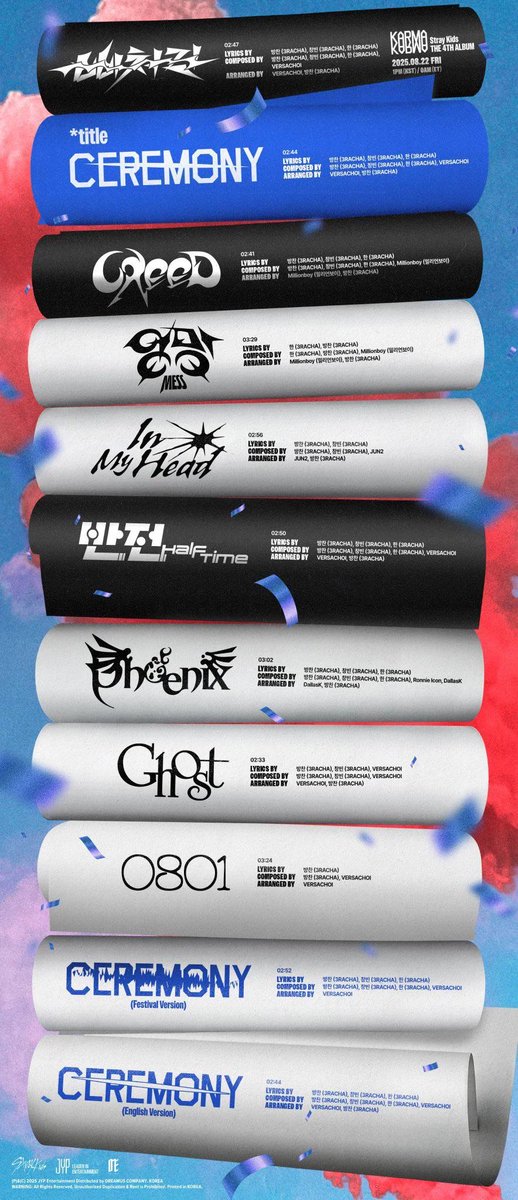 leeminoot's tweet photo. nothing makes you question your literacy like a skz tracklist https://t.co/W1OPXQauuX