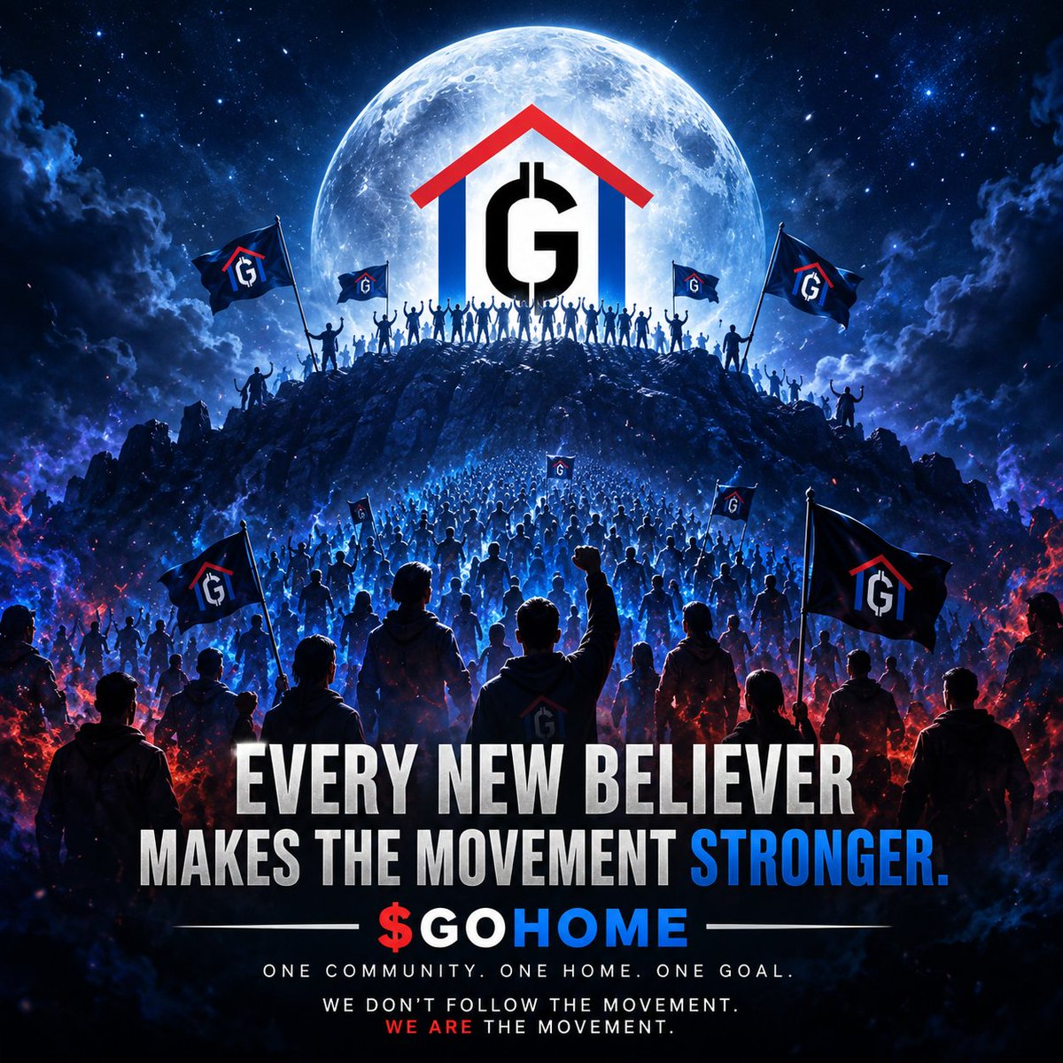 sesbelay's tweet photo. Every voice strengthens the mission.
Every new believer fuels the momentum.
Together, we're not just building a community—we're building a legacy.
The journey has only just begun.
$GOHOME 🏠🚀
#GOHOME
@GoHome_Token https://t.co/YMlx4MOJaz