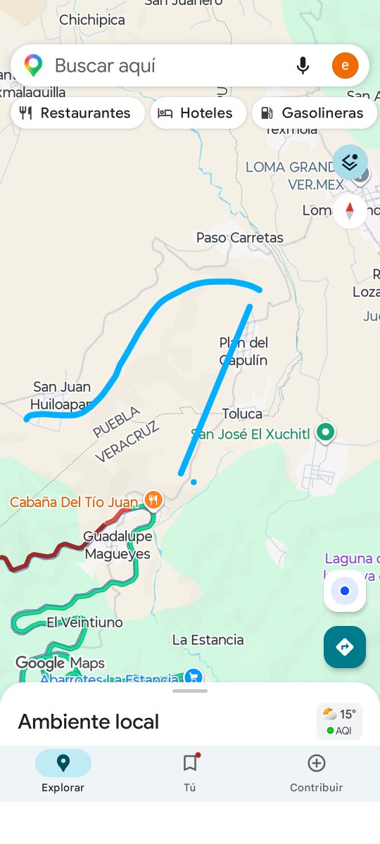 sergio_raz66962's tweet photo. @CAPUFE Van a habilitar está Ruta ? @GN_Carreteras @088_GN nos brindará seguridad en el recorrido @OHarfuch https://t.co/CaFAZYDHbM