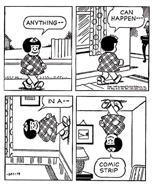 cash__browns's tweet photo. anything can happen in a comic strip https://t.co/0aq1oaTU2C