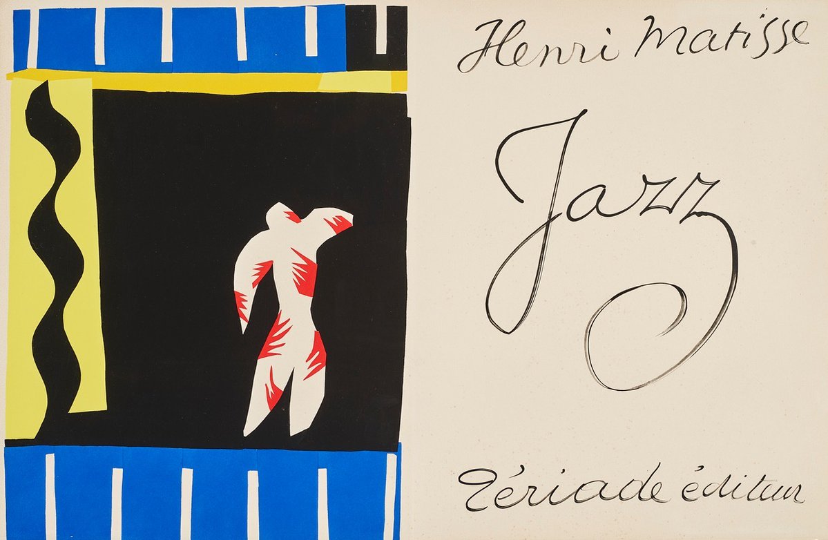 LouiseMou's tweet photo. 1957 HENRI MATISSE Lithographie « Le clown » Jazz acrobate cirque https://t.co/sobW6R7qzf