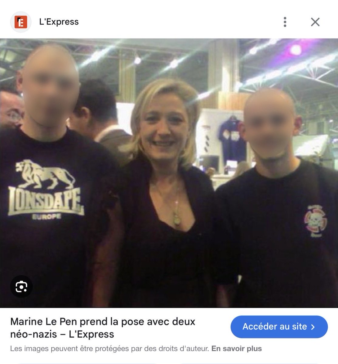 PierricV's tweet photo. @MLP_officiel Venant d’une délinquante multicondamnée, ça a du piquant… vous mettrez qui à l’intérieur? @LaureLavalette qui a passé ses études dans les milieux étudiants violents, entre barres de fer et commando? Ou des anciens du #GUD? https://t.co/Ik3p7TdLRW